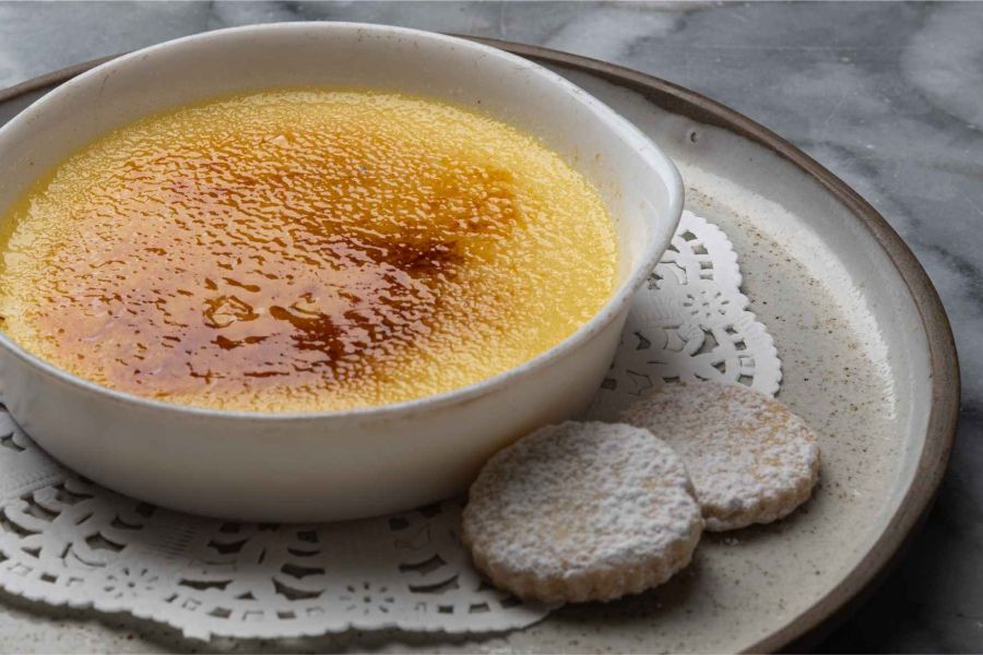 Crème brûlée de maracuyá