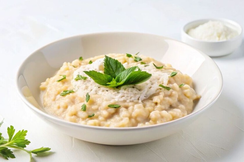 Risotto de hongos silvestres