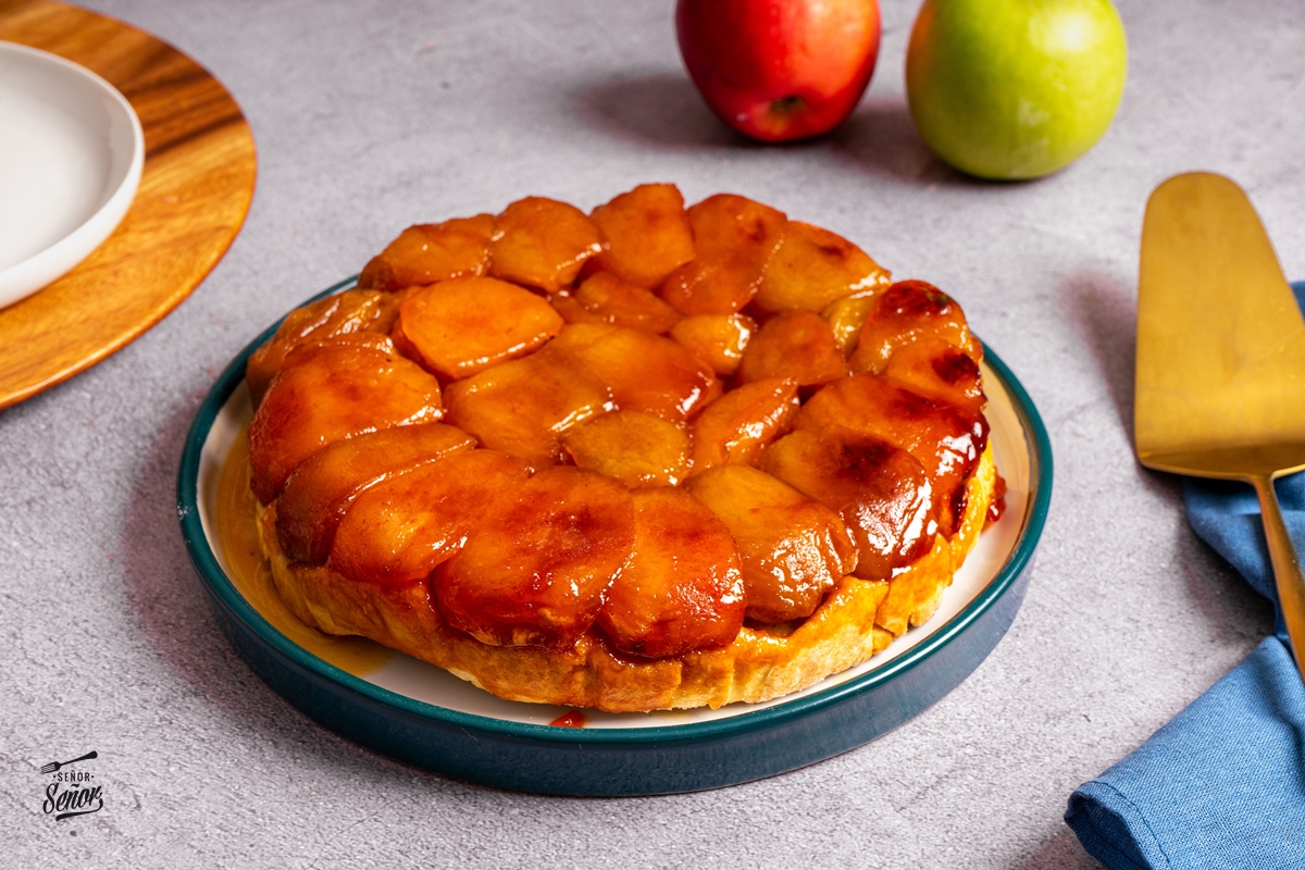 Tarta tatin de manzana